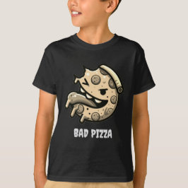 bad pizza funny food pepperoni italian T-Shirt