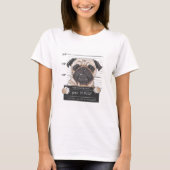 Bad Puggy Tasse Shot T-Shirt (Vorderseite)