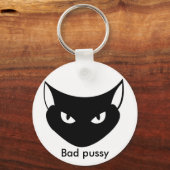 Bad Pussy Schlüsselanhänger (Vorderseite)