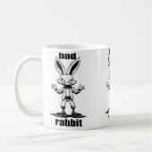 bad rabbit - böser hase Cartoon Tasse (Links)