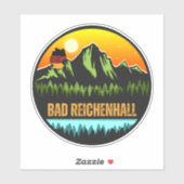 Bad Reichenhall, Deutschland Aufkleber (Blatt)