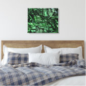 Bad Robot 2 Wrapped Canvas Leinwanddruck (Insitu (Schlafzimmer))