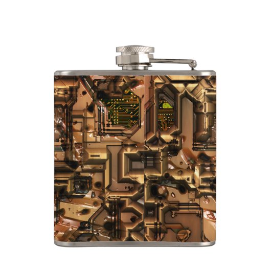 Bad Robot 3 Wrapper Flachmann (Rückseite)