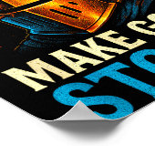 Bad Rolls Make Good Stories - Rpg Gaming Fun Poster (Ecke)