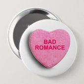 BAD ROMANCE CANDY HERART BUTTON (Vorne & Hinten)