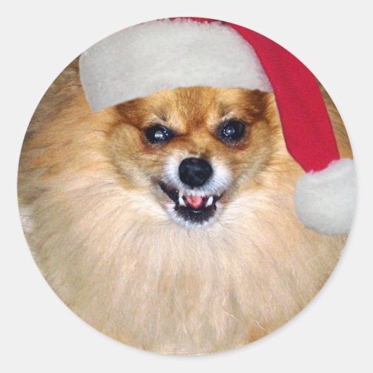 Bad Santa Aufkleber (Vorderseite)