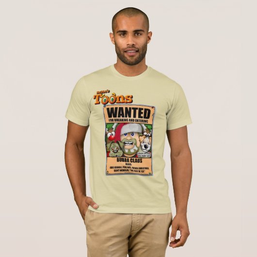 Bad Santa Bubba Claus T - Shirt (Vorne ganz)