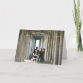 Bad Santa Feiertagskarte (Vorderseite)