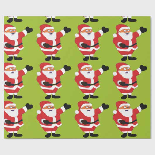 Bad Santa Geschenkpapier (Flach)