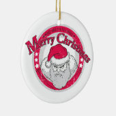 Bad Santa Keramikornament (Rechts)