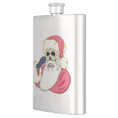 Bad Santa Skull Flachmann (Links)