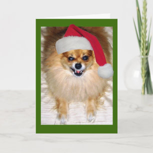 Bad Santa Weihnachtskarte Feiertagskarte