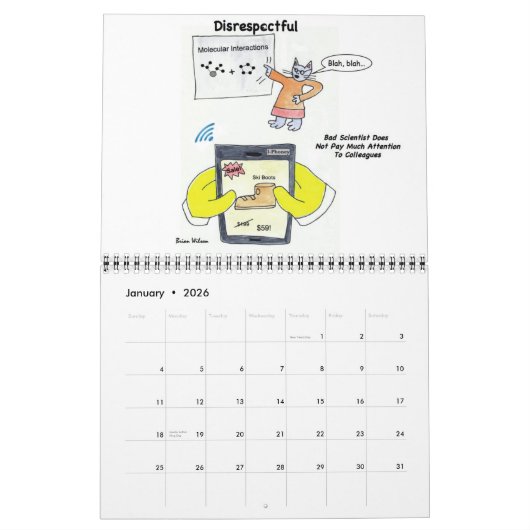 Bad Scientist-Kalender 2013 Kalender (Jan 2026)