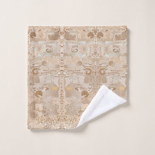 Bad Set Klimpt Inspiriert Rave Mensch Muster (Waschlappen)