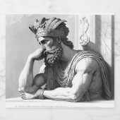 Bad Sign Bierflaschenetikett (Einzelnes Label)