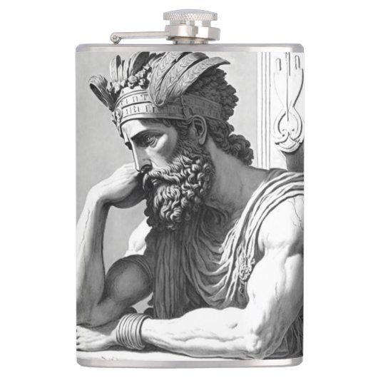 Bad Sign Flachmann (Vorderseite)