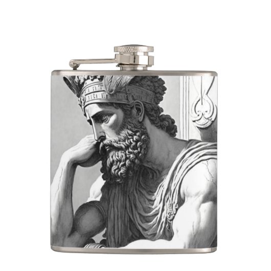 Bad Sign Flachmann (Vorderseite)