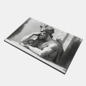 Bad Sign Fußmatte (Schrägansicht)