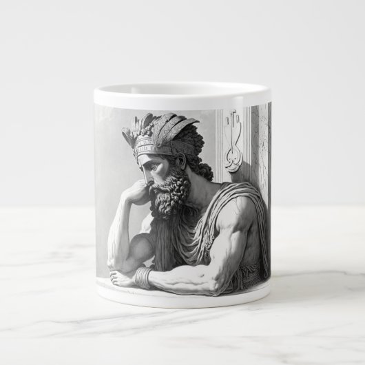 Bad Sign Jumbo-Tasse (Vorderseite)