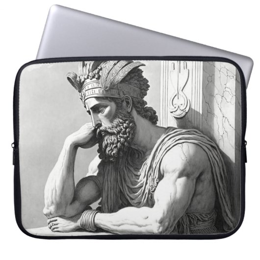 Bad Sign Laptopschutzhülle (Vorderseite)