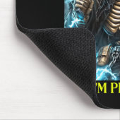 Bad Skeleton Undiagnostizierter Autismus Brainrot Mousepad (Ecke)