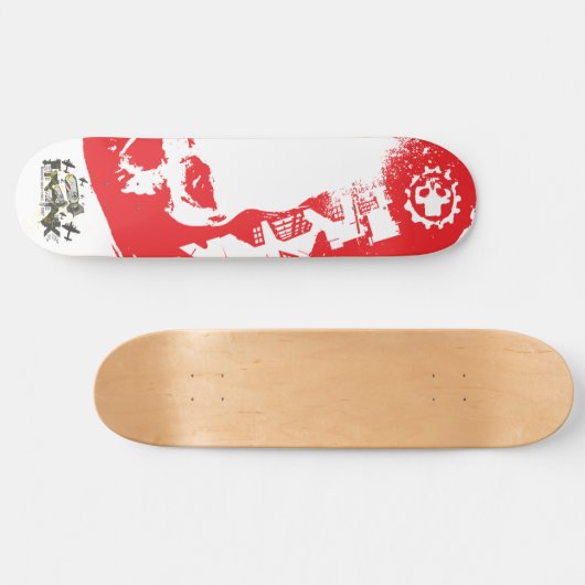 Bad Skul Skateboard (Horizontal)