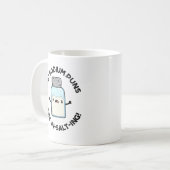 Bad Sodium Puns sind in Salz feine Salzpuppe Kaffeetasse (Vorderseite Links)