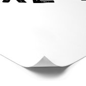 Bad Sodium Puns sind in Salz feine Salzpuppe Poster (Ecke)