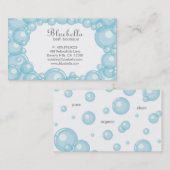 Bad sprudelt Wellness-Center-Haar-Salon-Hund oder Visitenkarte (Vorne/Hinten)