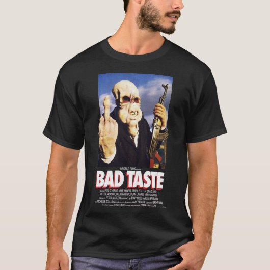 Bad Taste (1987) Klassischer T - Shirt (Vorderseite)