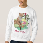 Bad Taxidermy Fox Christmas T - Shirt (Vorderseite)