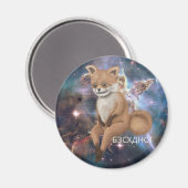 Bad Taxidermy Fox Magnet (Vorderseite/Rückseite)