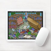 Bad Thappen Funny Gifts T-Shirts & Sammlerstücke Mousepad (Mit Mouse)