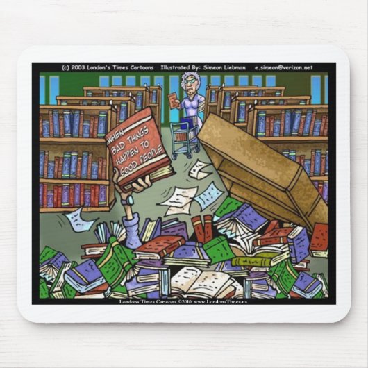 Bad Thappen Funny Gifts T-Shirts & Sammlerstücke Mousepad (Vorne)