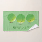 Bad-Tuch-Set Rosenkohl-| Badhandtuch Set (Handtuch)