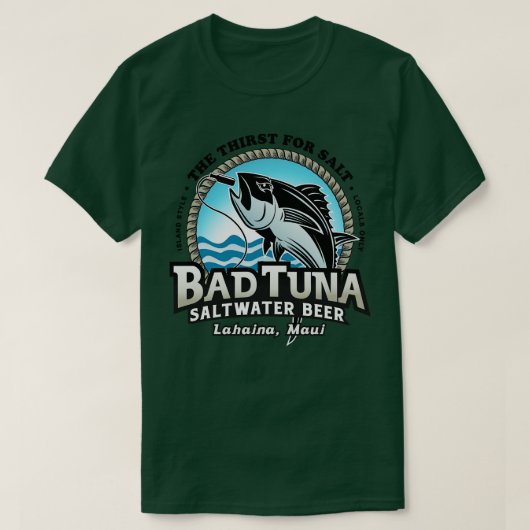 Bad Tuna Saltwater Brew T-Shirt (Design vorne)