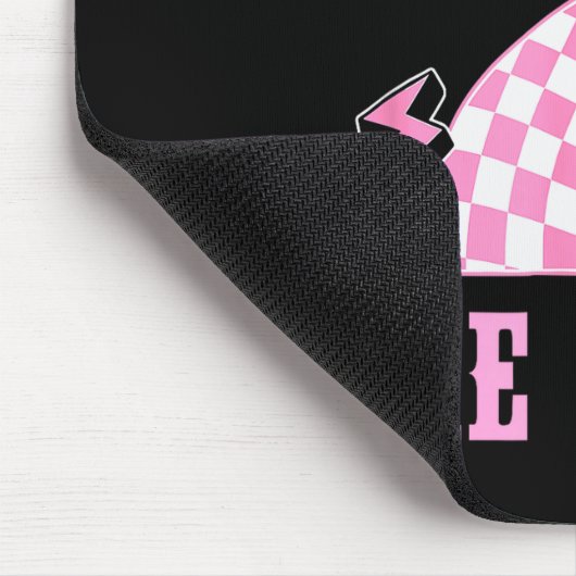 Bad Two The Bone Birthday 2 Years Old Nk Checkered Mousepad (Ecke)