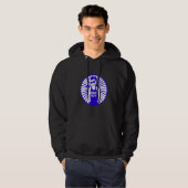 Bad Typ Hipster Tiger Ananas Freethinker New Ag Hoodie (Vorne ganz)