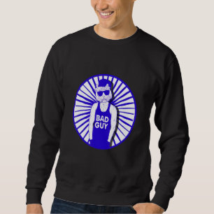 Bad Typ Hipster Tiger Ananas Freethinker New Ag Sweatshirt