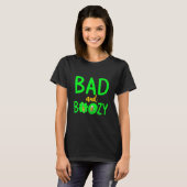 Bad und bockig trinken Erntedank Day Beer Sham T-Shirt (Vorne ganz)