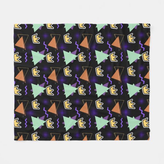 Bad und Boo-jee Fleecedecke (Vorderseite (Horizontal))