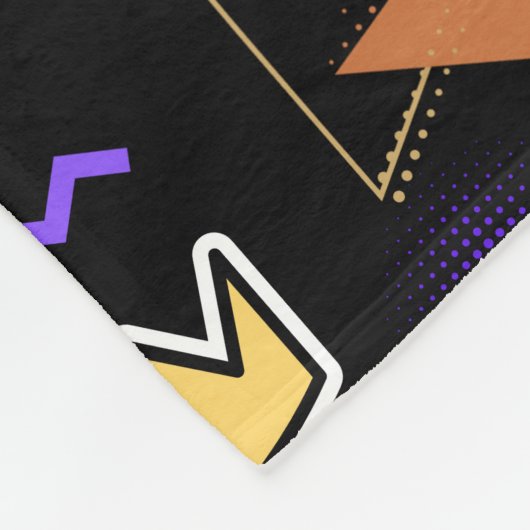 Bad und Boo-jee Fleecedecke (Ecke)