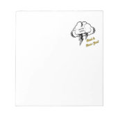 Bad und Boo-jee "I Am Storm" Gotik Notizblock (Vorderseite)