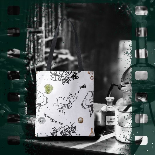 Bad und Boo-jee "I Am Storm" Gotik Tasche