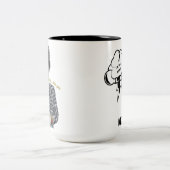 Bad und Boo-jee Zweifarbige Tasse (Mittel)