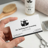 Bad und Erdung von Haustieren - Ernennung Terminkarte