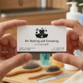 Bad und Erdung von Haustieren - Ernennung Terminkarte