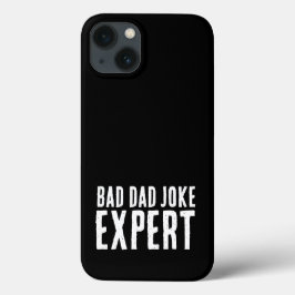 Bad Vater Joke Expert BOLD TYPOGRAPHIE Case-Mate iPhone Hülle