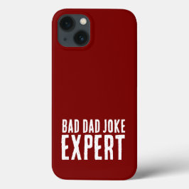 Bad Vater Joke Expert BOLD TYPOGRAPHIE Case-Mate iPhone Hülle
