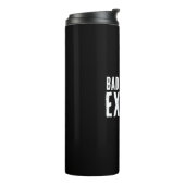 Bad Vater Joke Expert BOLD TYPOGRAPHIE Thermosbecher (Nach links gedreht)